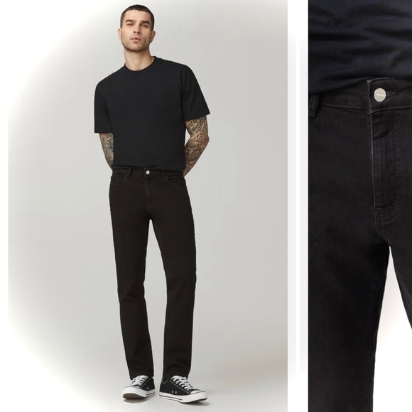 WARP + WEFT30 x 32AMS Amsterdam Slim Dark Slate Men's Jeans NWOT
